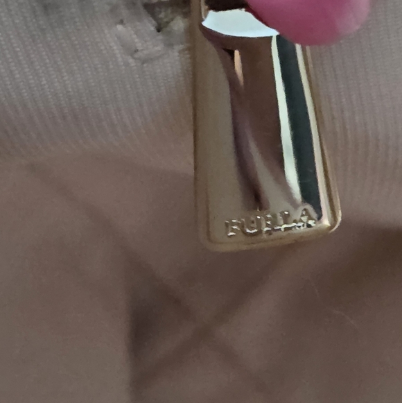 FURLA Tote, Pink- EUC - Picture 9 of 11